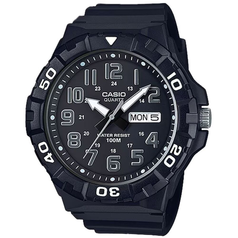 Casio Men's Oversized Sport Watch with Black Dial - MRW-210H-1AV